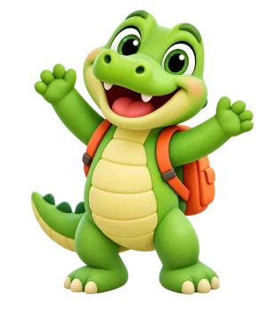 Gabby the crocodile
